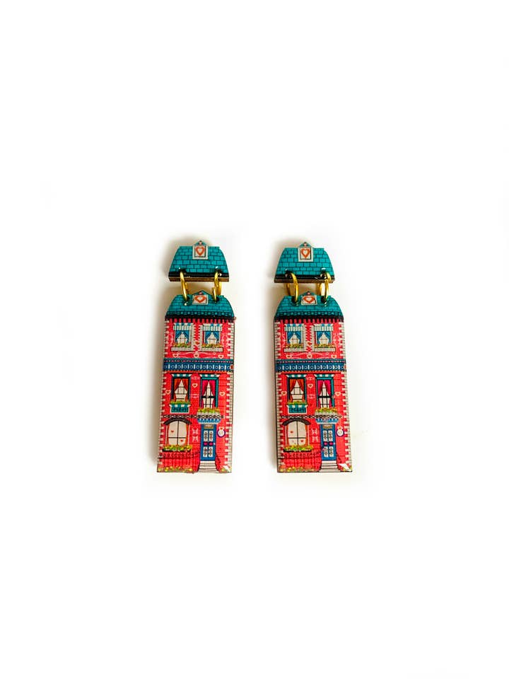 statement oorbellen voor in huis Kunstzinnige oorbellen statement oorbellen voor wholesale door Rosie Rose Parker (US Duties Paid)