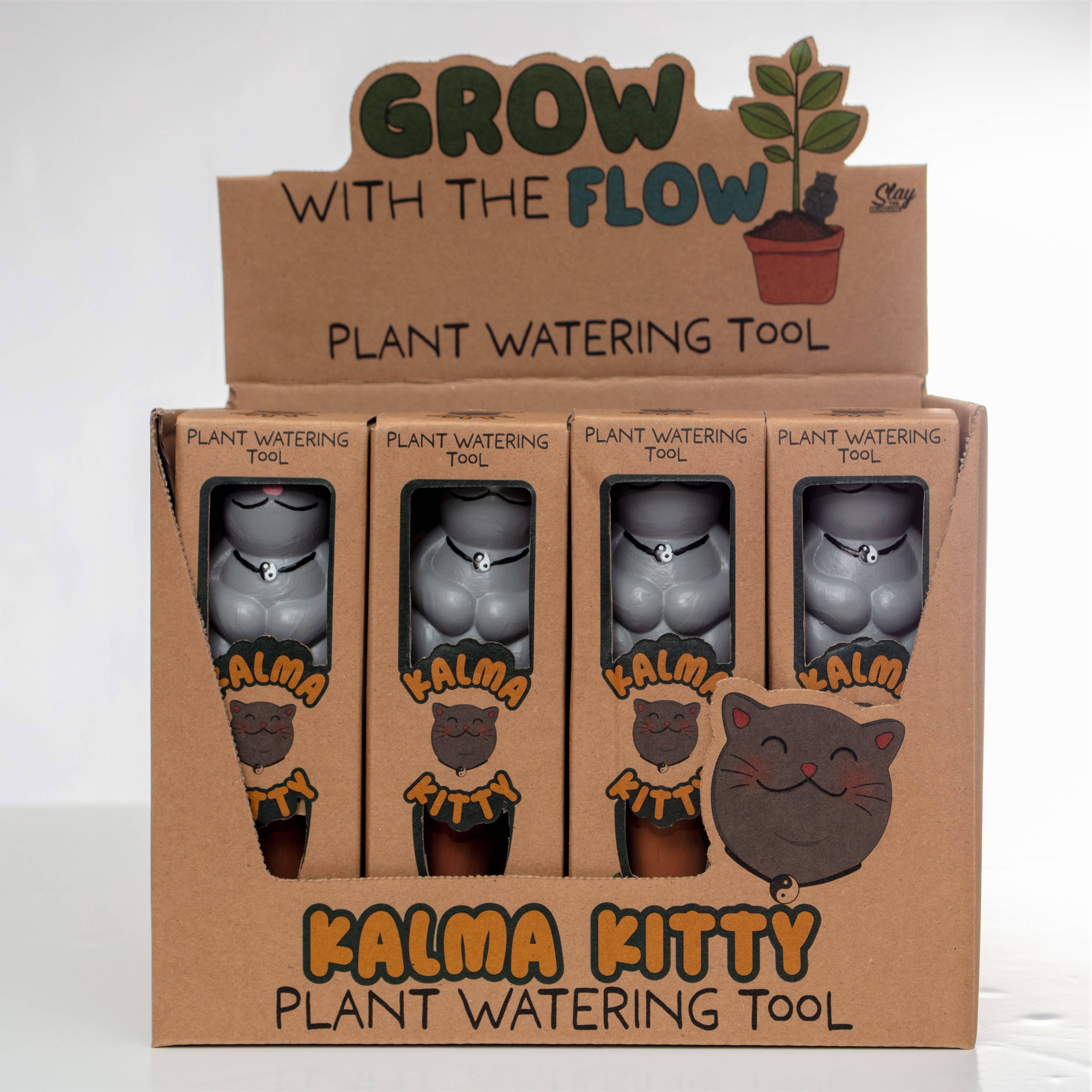 Boxer Gifts – wholesale Garden tool – Grow with the Flow Kitty - Indoor House Plant Accessories6