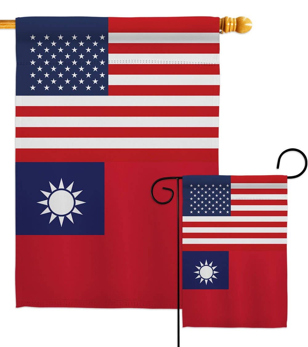 Two Group Flag Co - Vendita all'ingrosso Bandiere - Bandiera decorativa USA di nazionalità regionale di amicizia degli Stati Uniti3