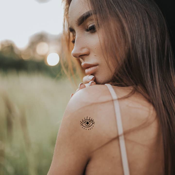 encredelicate - Wholesale Temporary Tattoo - Temporary third eye tattoo (set of 4)2