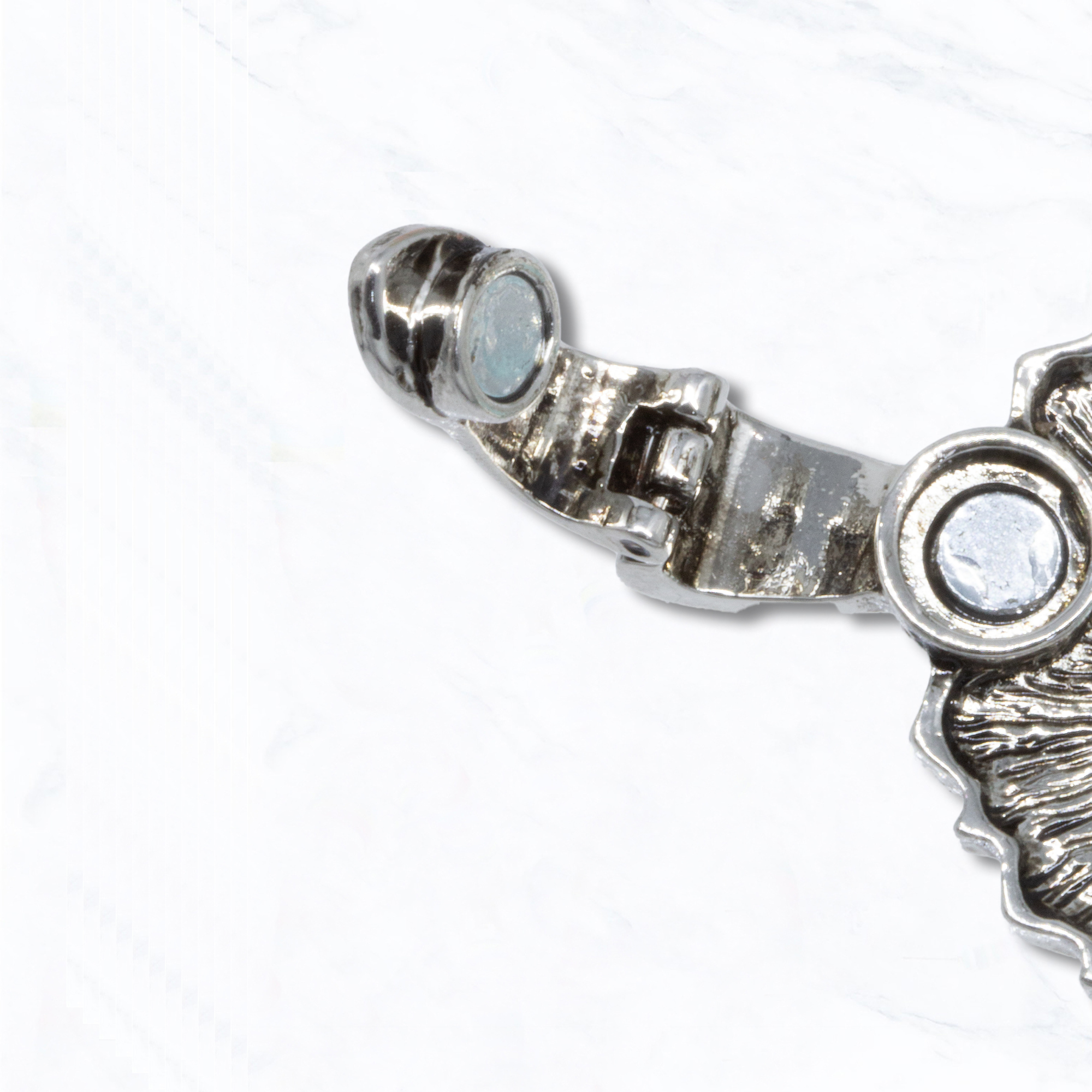 Suzie Q USA – wholesale Individual charm/pendant – Metal Teardrop Sunburst Pendant2