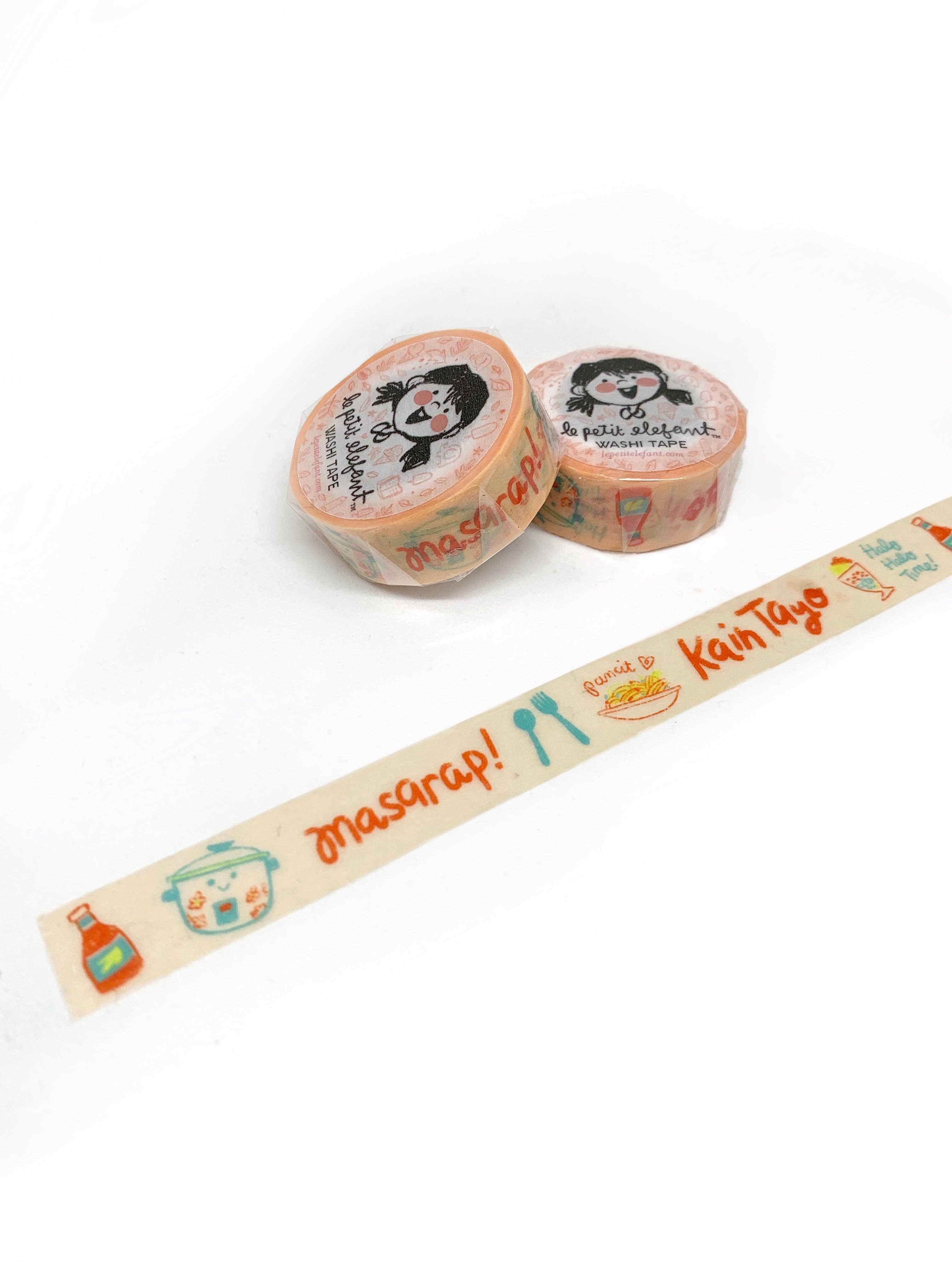 Le Petit Elefant - Wholesale Washi Tape - Filipino Food Washi Tape1