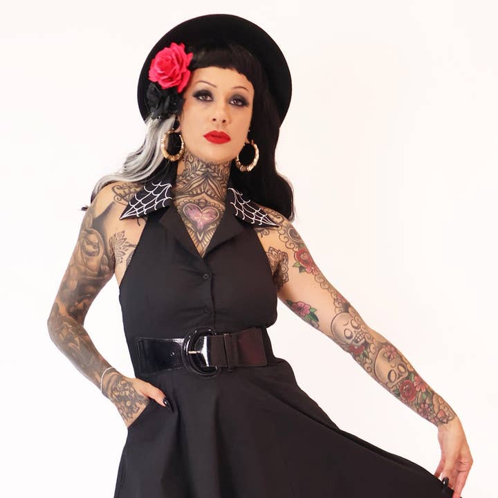 Elvira Black Swing Dress and other Purchase Wholesale invisible zips. Free Returns & Net 60 Terms on Faire trending on Faire.