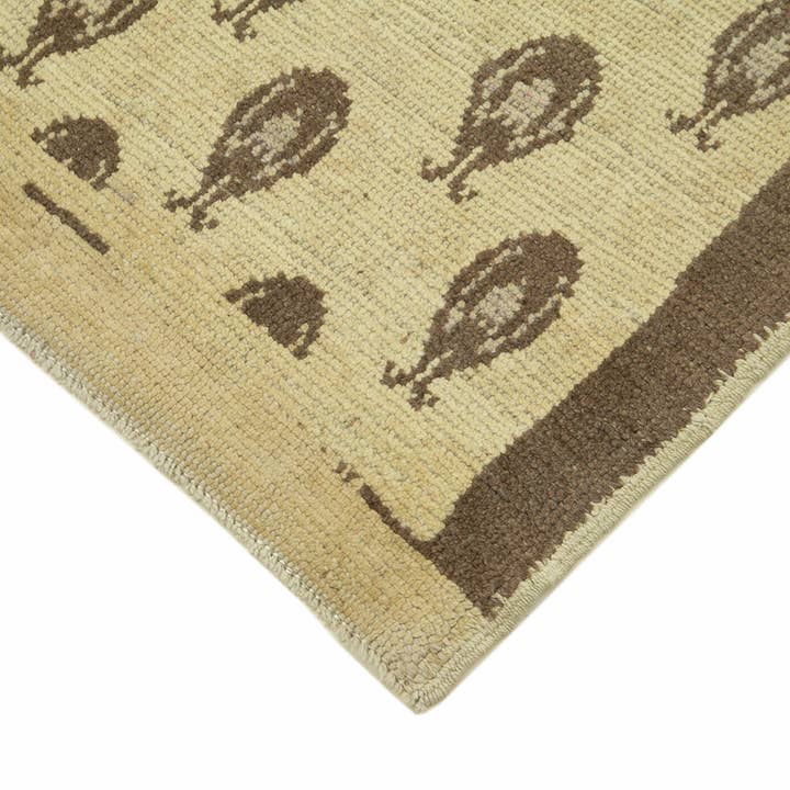RUG N CARPET - Wholesale Area Rug - 3x7 Beige Handmade Anatolian Rug - 322613