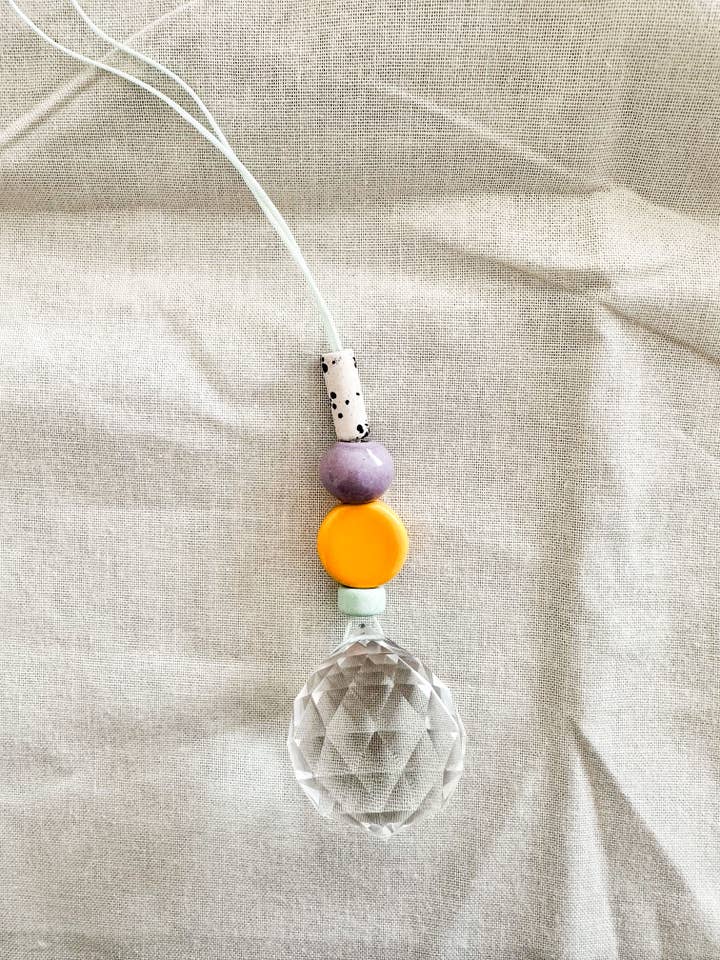 Grote zonnevanger, raamkristal, lichtvanger #14 voor wholesale door StudioSonna