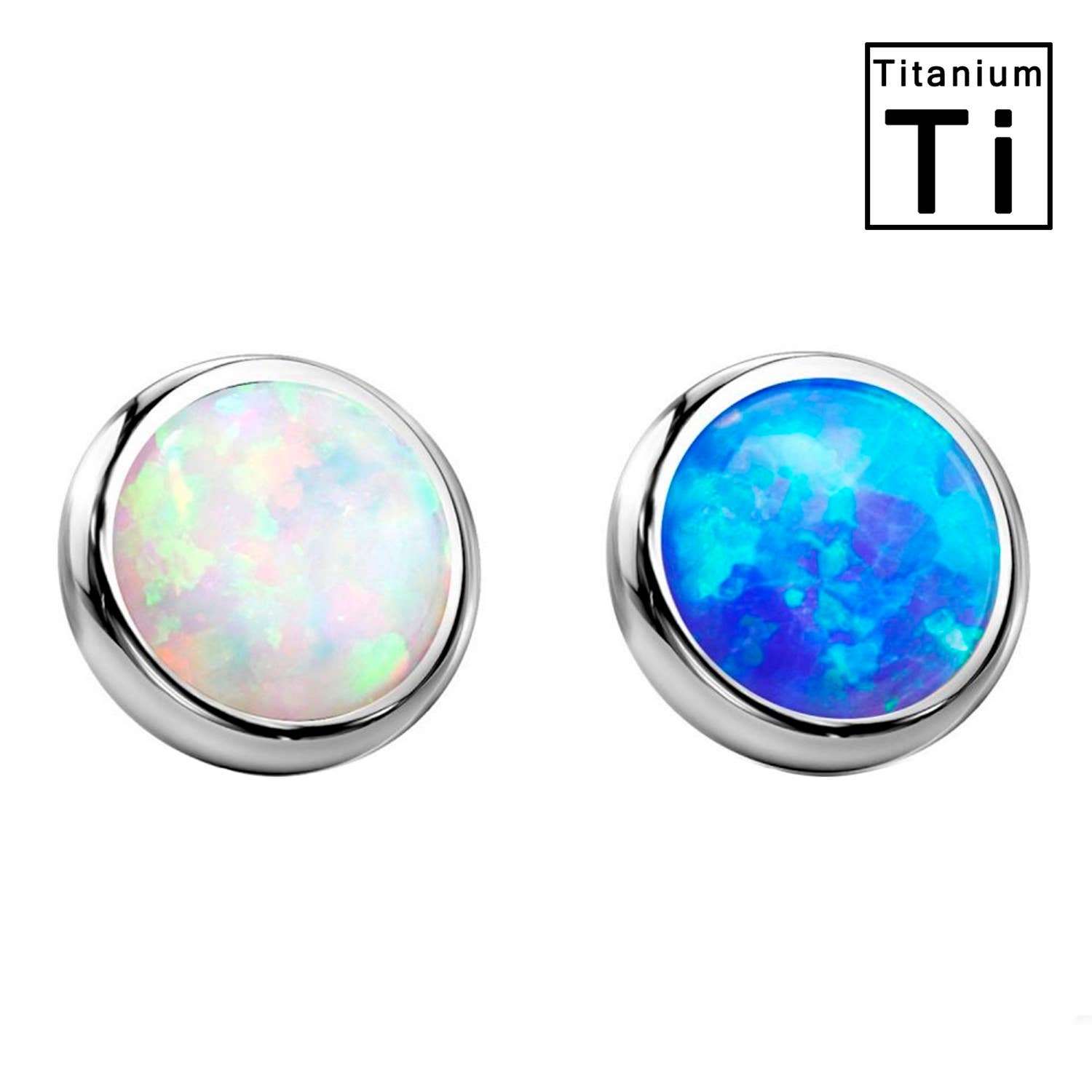 Awaken - Wholesale Jewelry Set - Dermal Plate with Opal Stone PGT-007 1