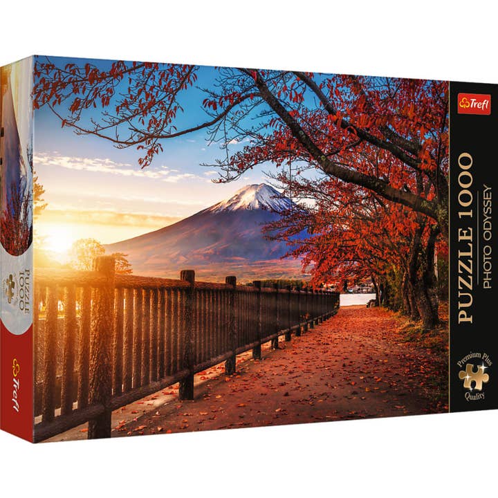 Trefl USA - Wholesale Puzzle - Adult - Trefl Premium Plus 1000 Piece Puzzle - Mount Fuji , Japan