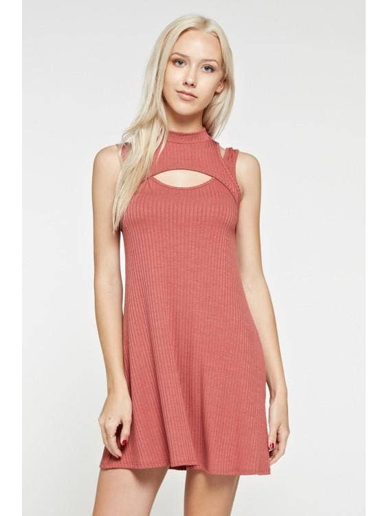 lalamia - Wholesale Dress - Women's - DD703311-RUST