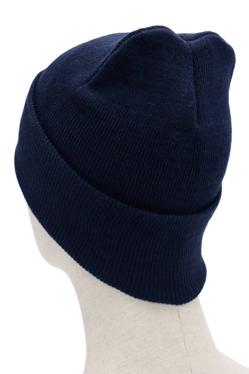 Cap Zone - Venta al por mayor Gorro de lana - Mujer - Gorro clásico con puños de poliéster acanalado para mujer3