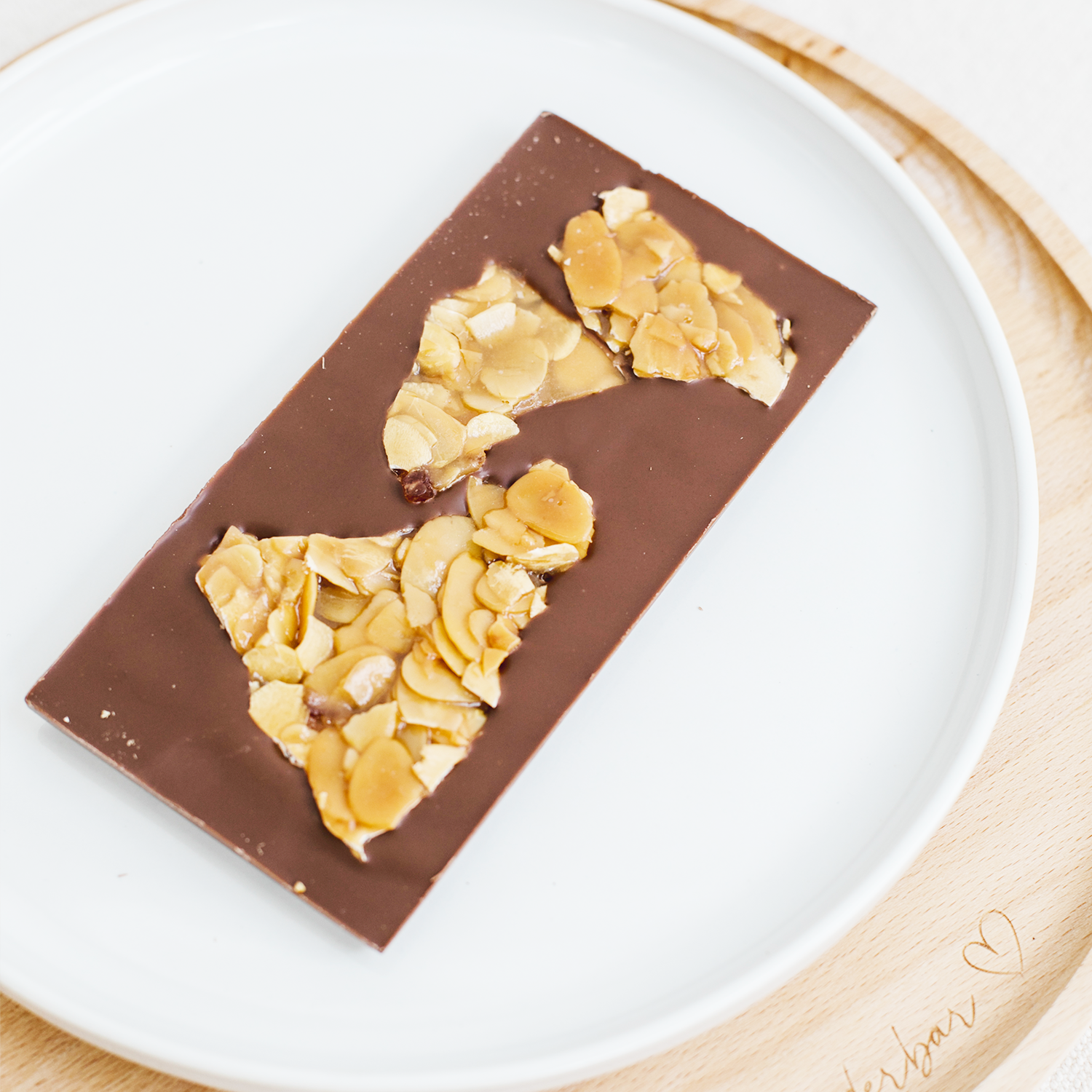 Bake Affair GmbH – Engroshandel Chokolade – Mælk chokolade med Florentiner3