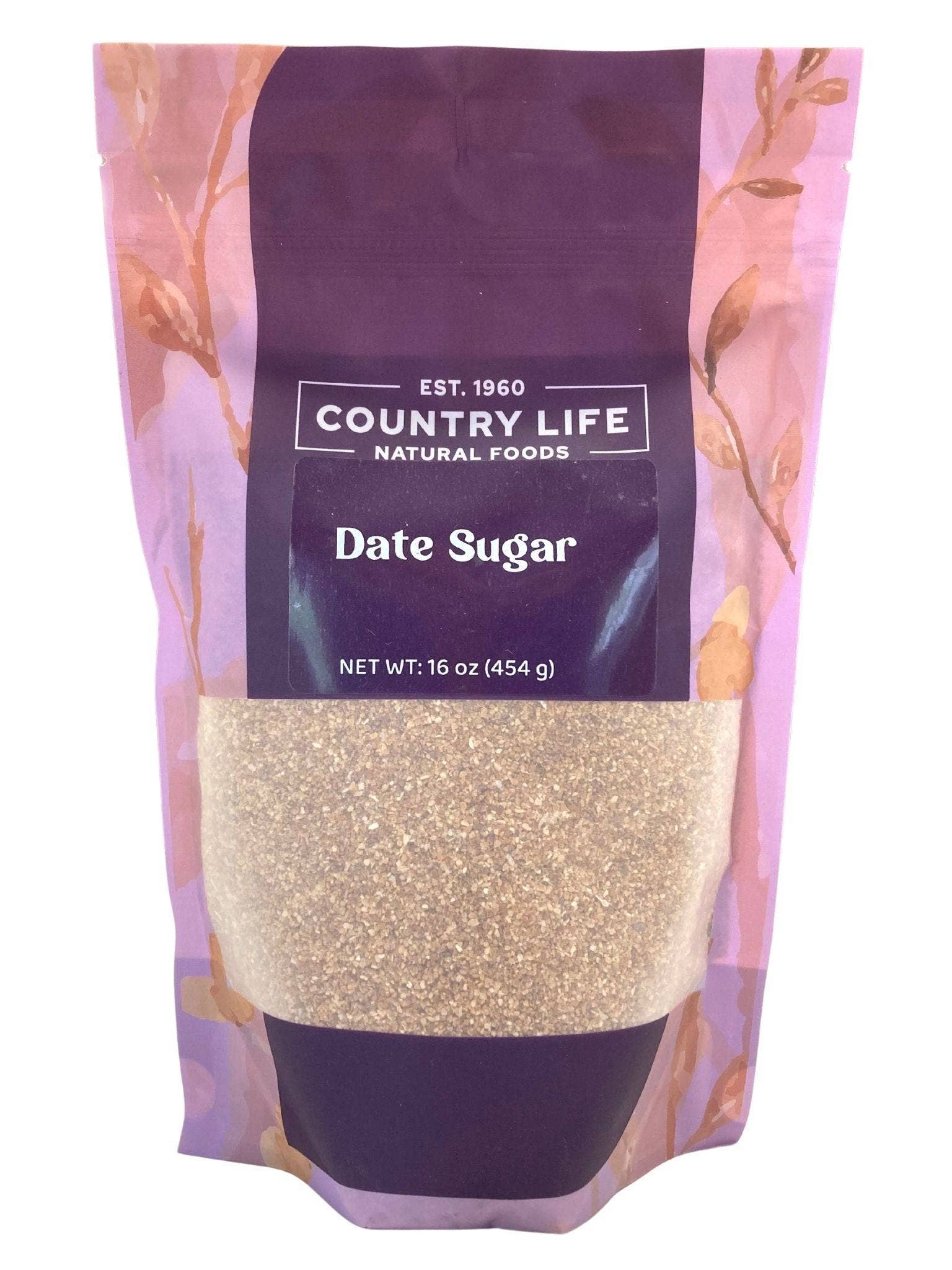 Country Life Natural Foods - Wholesale Sugar/Sweetener - Date Sugar, Granulated0
