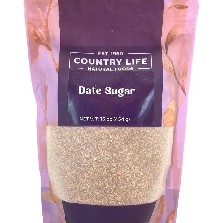 Country Life Natural Foods - Wholesale Sugar/Sweetener - Date Sugar, Granulated