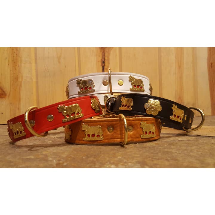 Alpen Schatz - Wholesale Pet Collar - Dog - 1" Small Traditional Swiss Dog Collar