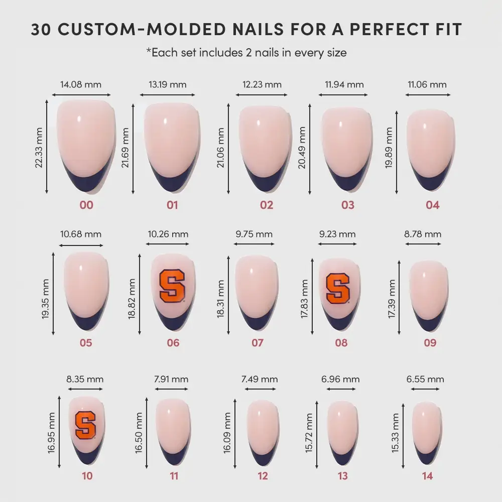 Glamnetic - Wholesale Press-On/Fake Nails - Glamnetic x Fanatics The Collegiate Press-On Nail Collection134