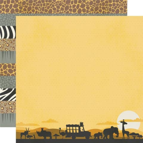 Simple Stories - Venta al por mayor Material para manualidades - Cartulina de diseño Wild Kingdom 12X12