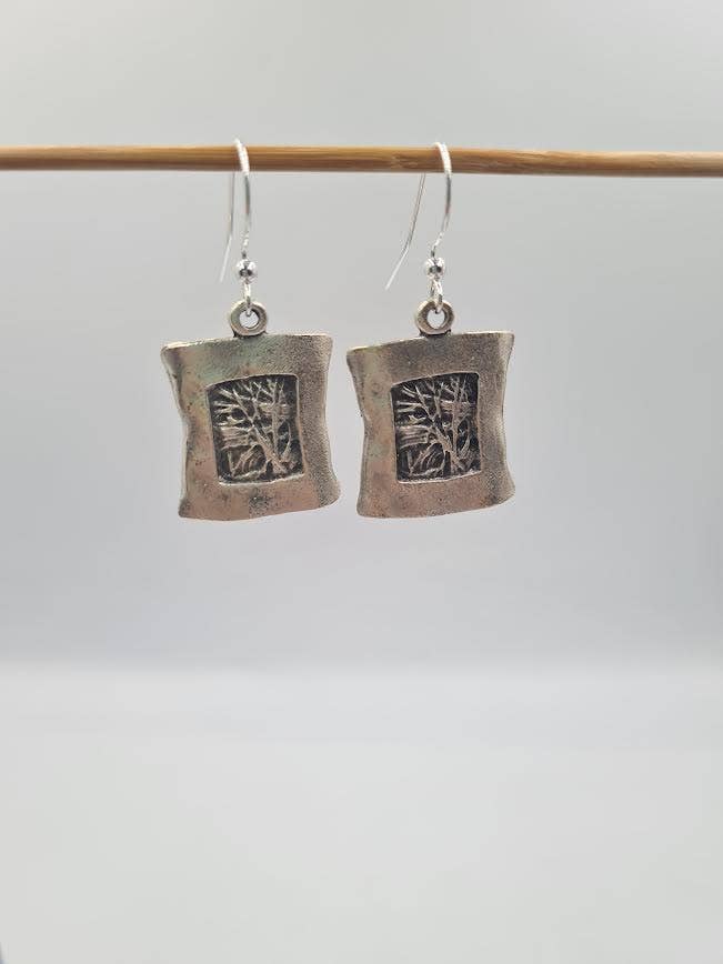 Volare - Wholesale Dangle Earrings - Framed Wire-wrap Earrings3