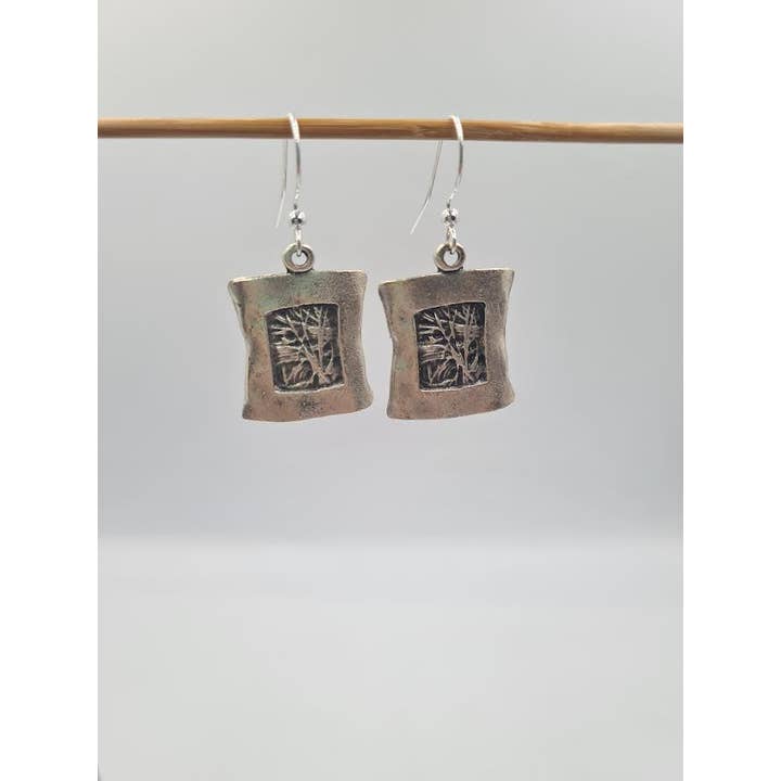 Volare - Wholesale Dangle Earrings - Framed Wire-wrap Earrings3