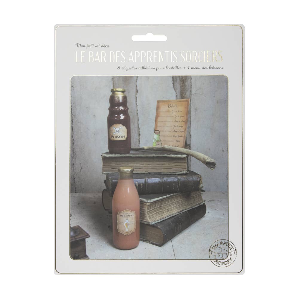 Tim&Puce Factory - Venta al por mayor Pegatina - Set de decoración Bar de los Aprendices de Hechicero2