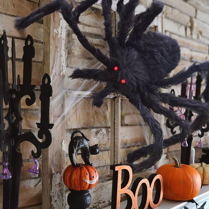 Fun Little Toys - Wholesale Decorative Figurine - Halloween Spider(3 Pack), Giant Spider4