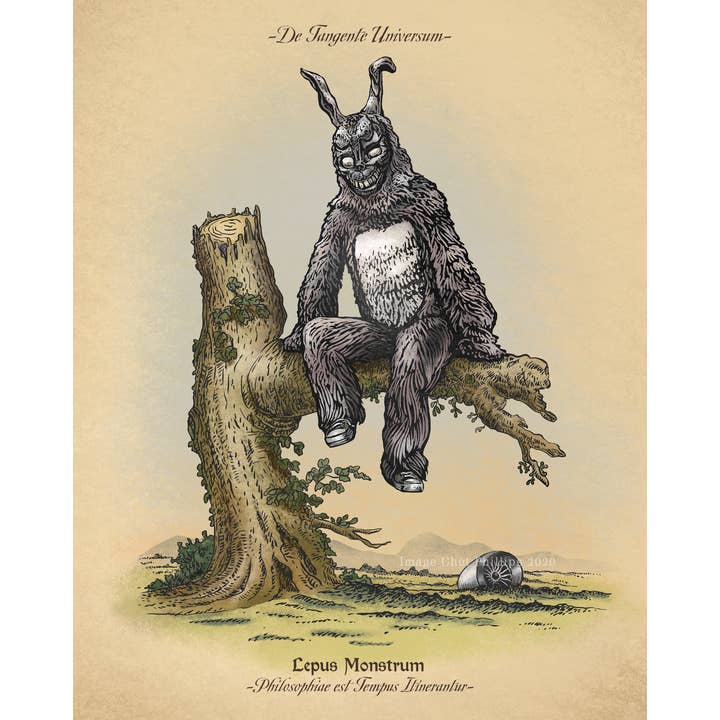 ChetArt - Wholesale Art Print - Darko Study 8" x 10" print