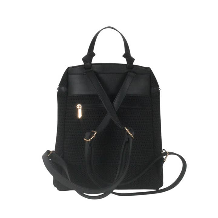 MIA LAROUGE - Wholesale Backpack - Women's - BACKPACK BAG. FABRIC MATERIAL. SPRING-SUMMER SEASON1