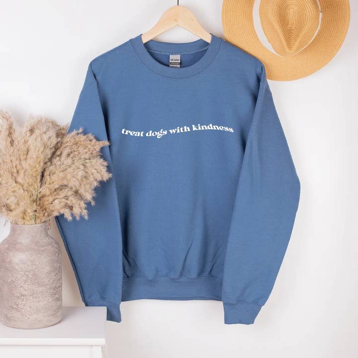 Treat Dogs With Kindness | Dog Mom Shirt, Dog Mom Sweatshirt for wholesale by Happy Dog Mom Co