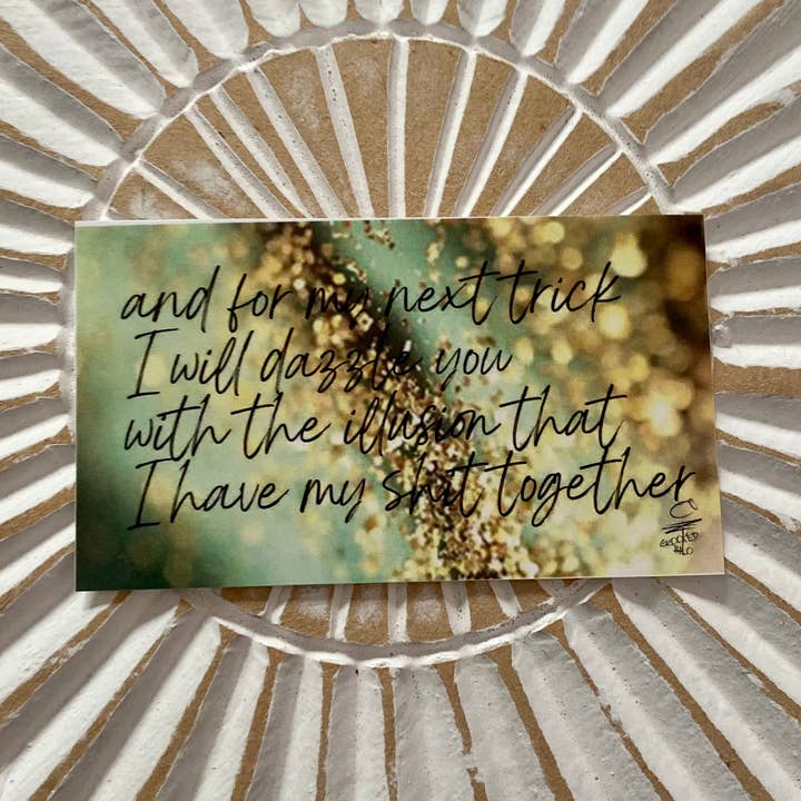 Crooked Halo - Wholesale Sticker - "My Next Trick" Sticker0