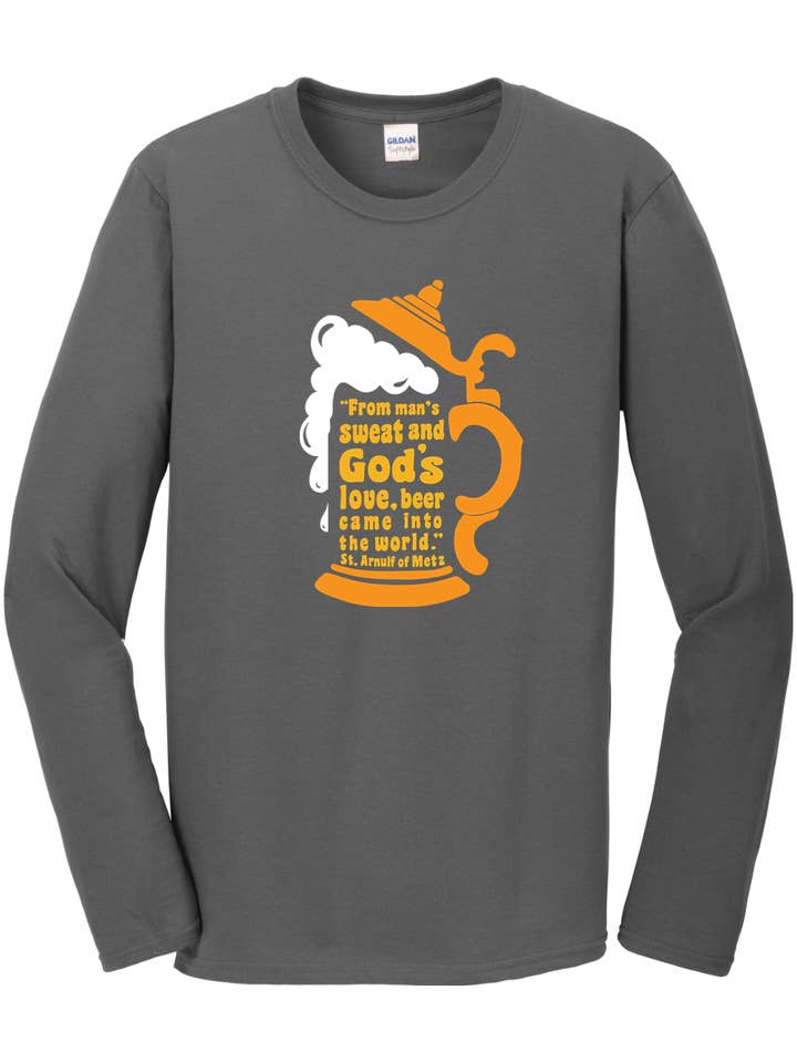 Sock Religious - Wholesale Screen Printed T-Shirt - Unisex - Beer Stein Long Sleeve5