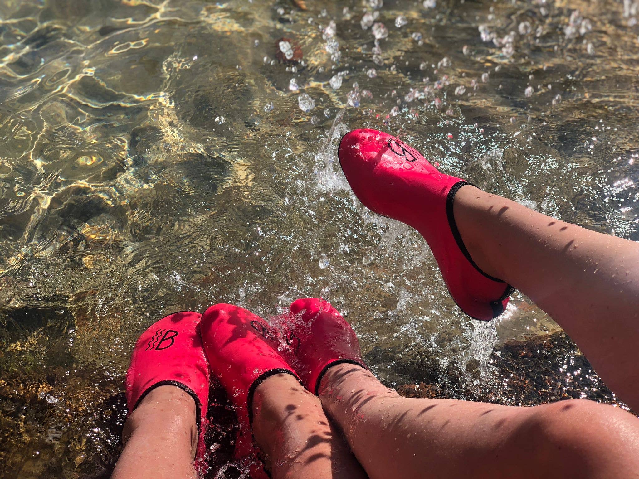 Brighton Water Shoes – wholesale Water shoes – Women's – Palace Pier Pink Water Shoes1