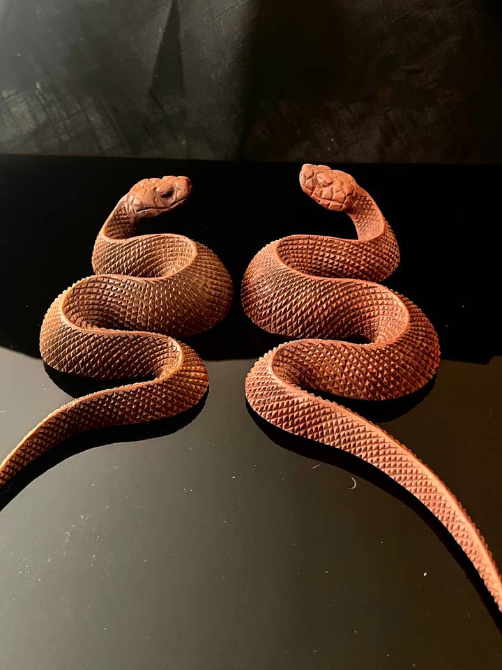 Magical Snake Carving for wholesale by Mishakaudi Jewelry