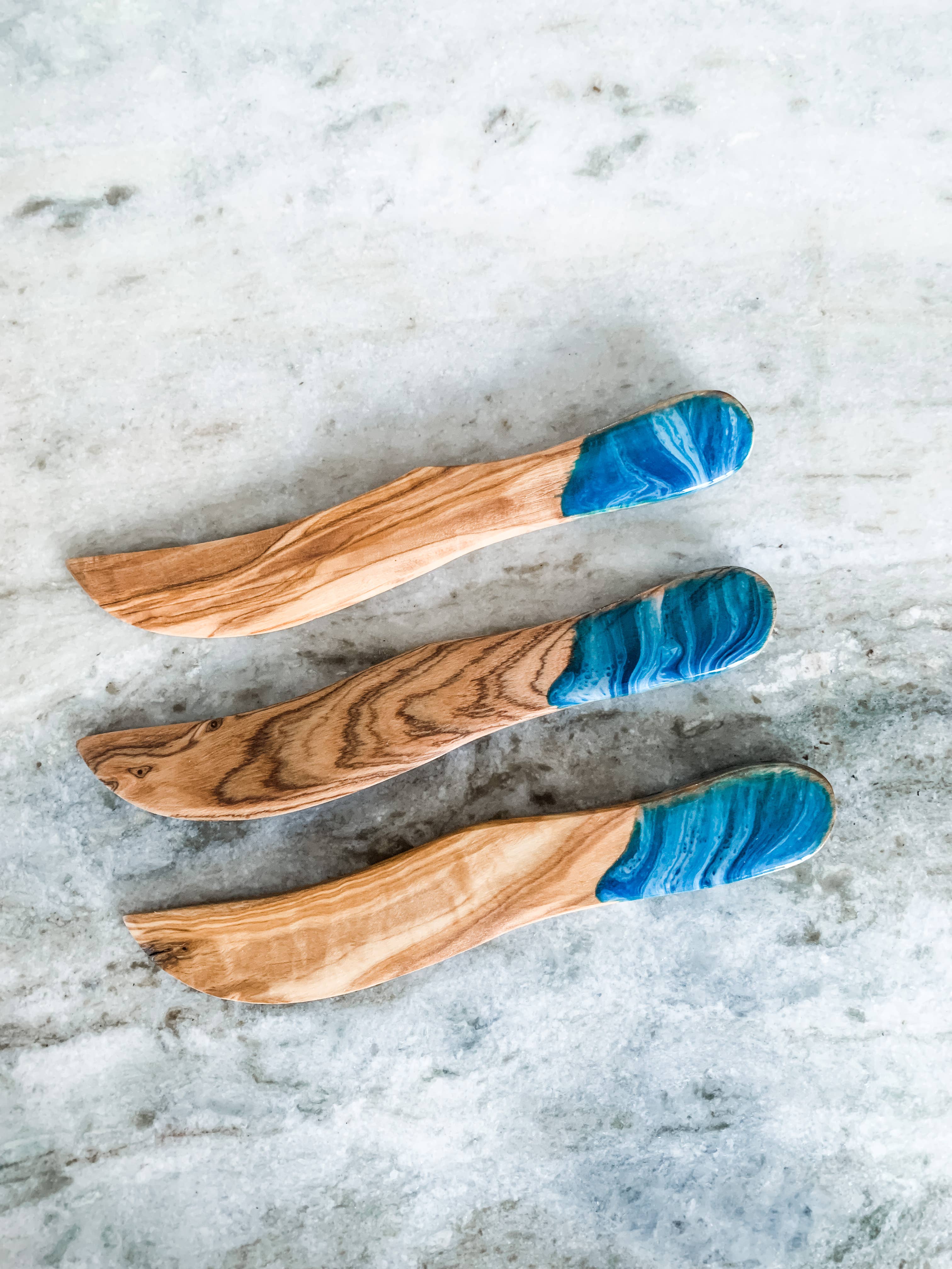 Nikita Fine Art LLC - Wholesale Cheese Spreader - Olive Wood spreader