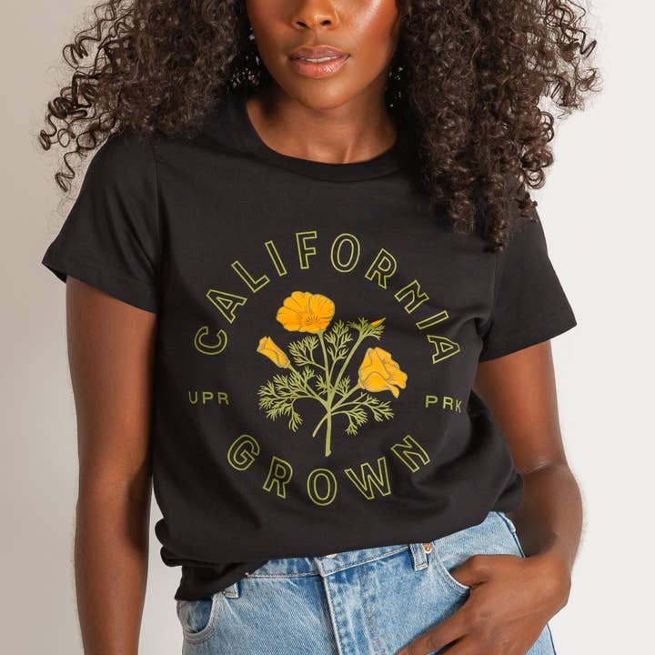 California Grown Routine Tee for wholesale by Upper Park Clothing
