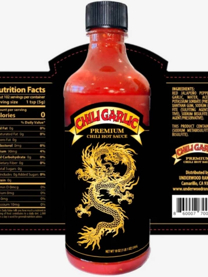 Underwood Ranches - Chili Garlic for wholesale by Winneram International Inc.