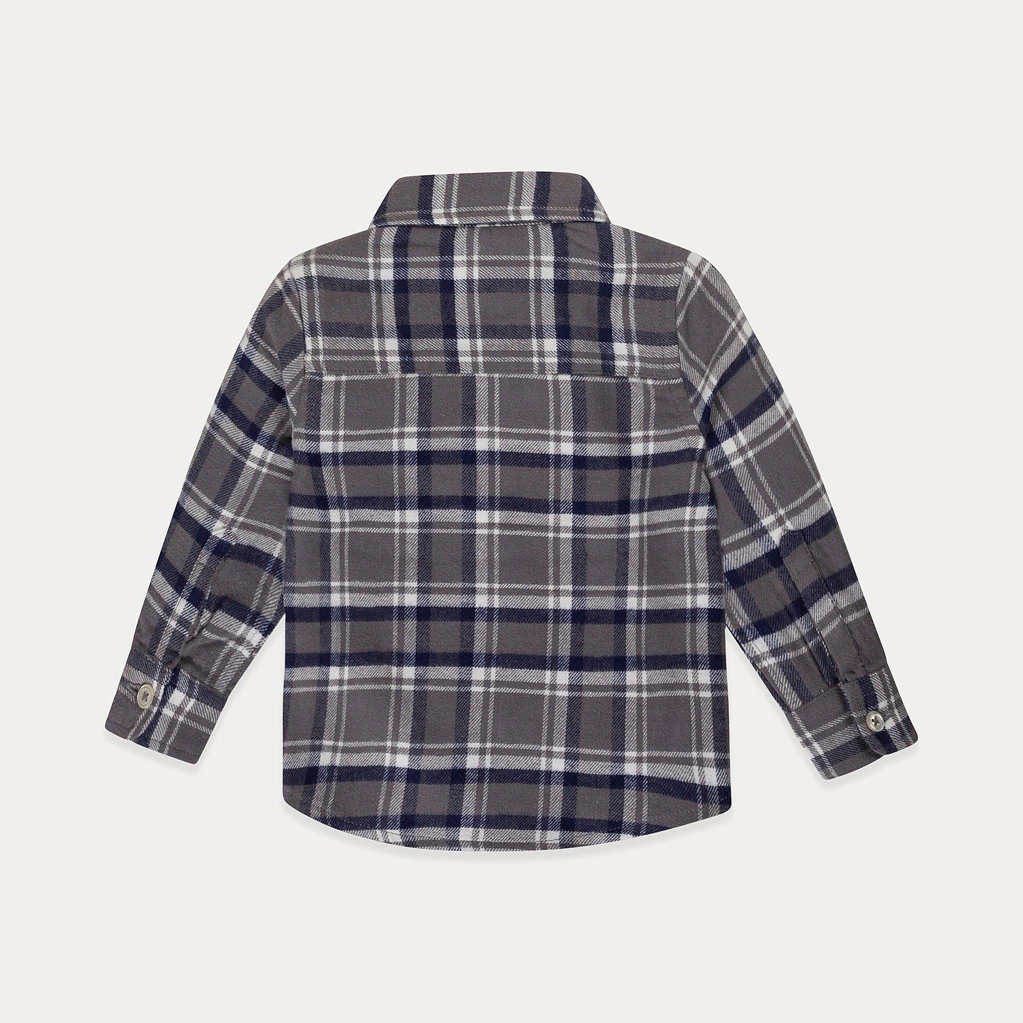 Mini Wardrobes – Großhandel Hemd mit Button-down-Kragen – Kinder – Baby-Hemden mit Karomuster für Jungen, langärmeliges Hemd mit Knopfleiste5