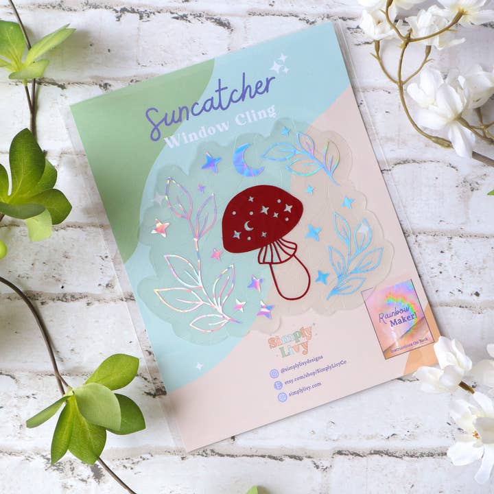 Simply Livy – wholesale Solfångare – Svamp Suncatcher Fönsterklämma