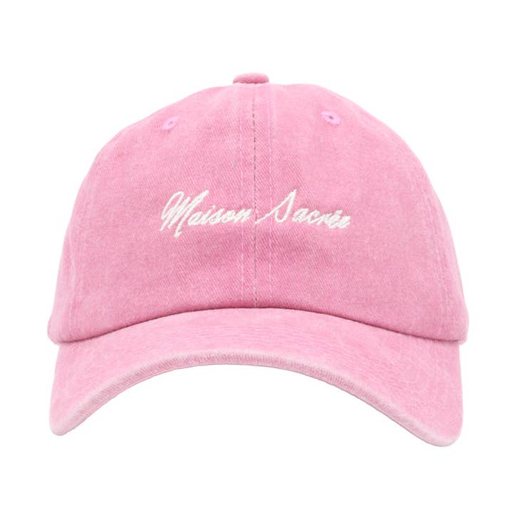 MS Bien Vivre Pink Cap for wholesale by Maison Sacrée