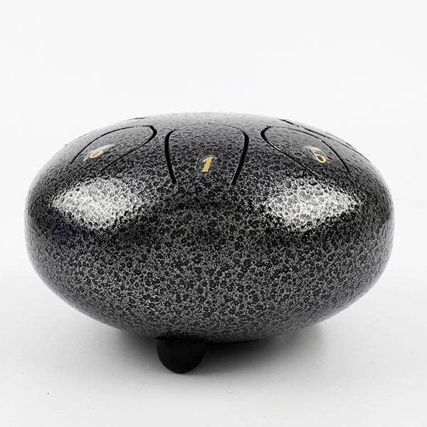 Showcase - Wholesale Meditation Supplies - TranquilTones 6" Garden Rain Drum in Matte Black9