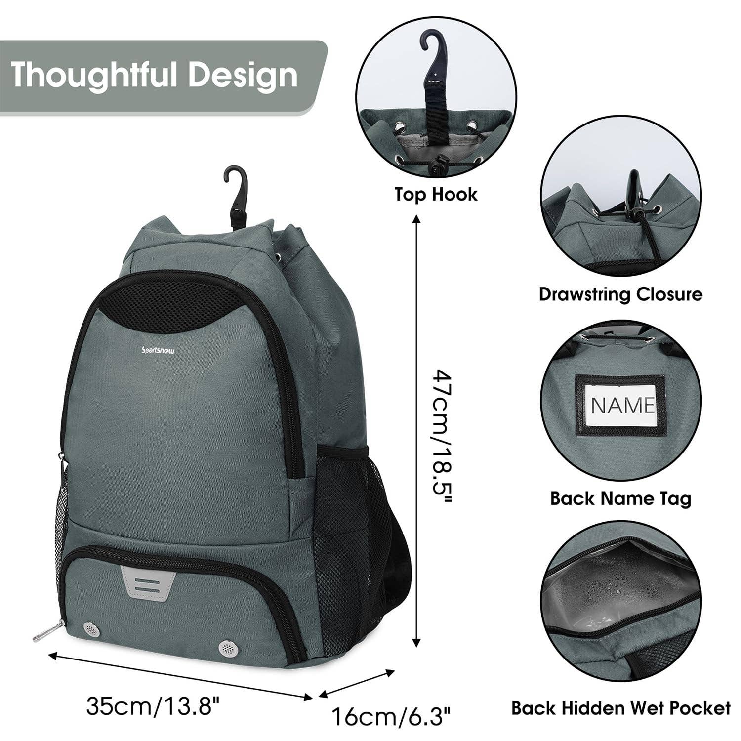 wandf - Wholesale Backpack - Unisex - Drawstring Backpack Soccer Basketball Backpack Gym Bag21