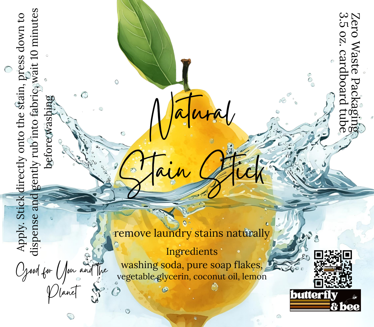 Butterfly&Bee – wholesale Fläckborttagare – Fläckborttagningspenna, Fläckborttagningsmedel, Förbehandlare för tvätt1