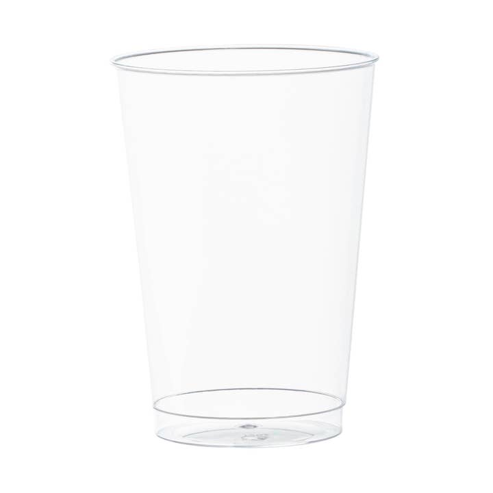 Vasos de fiesta desechables de plástico transparente blanco de 12 oz - 240 unidades para venta al por mayor de Smarty had a Party