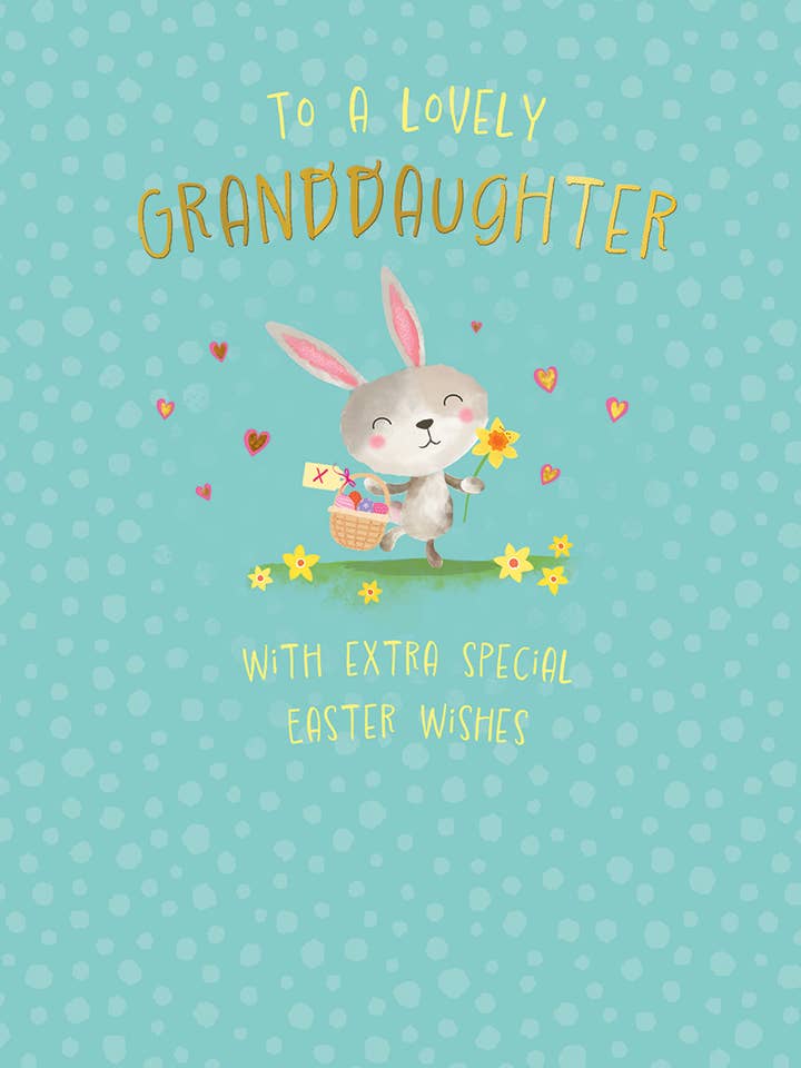 Påskkort, Barnbarn, Kanin för wholesale av Piccadilly Greetings