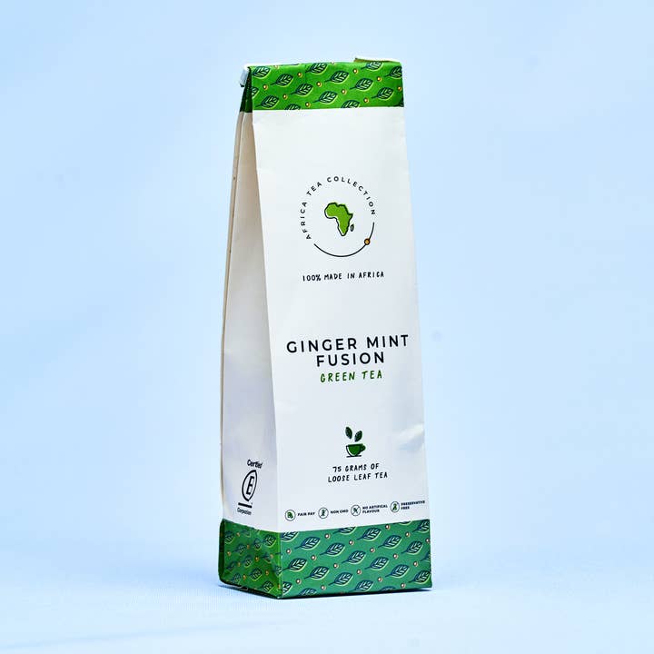 Loose Leaf Tea - Ginger Mint Fusion for wholesale by Kazi Yetu