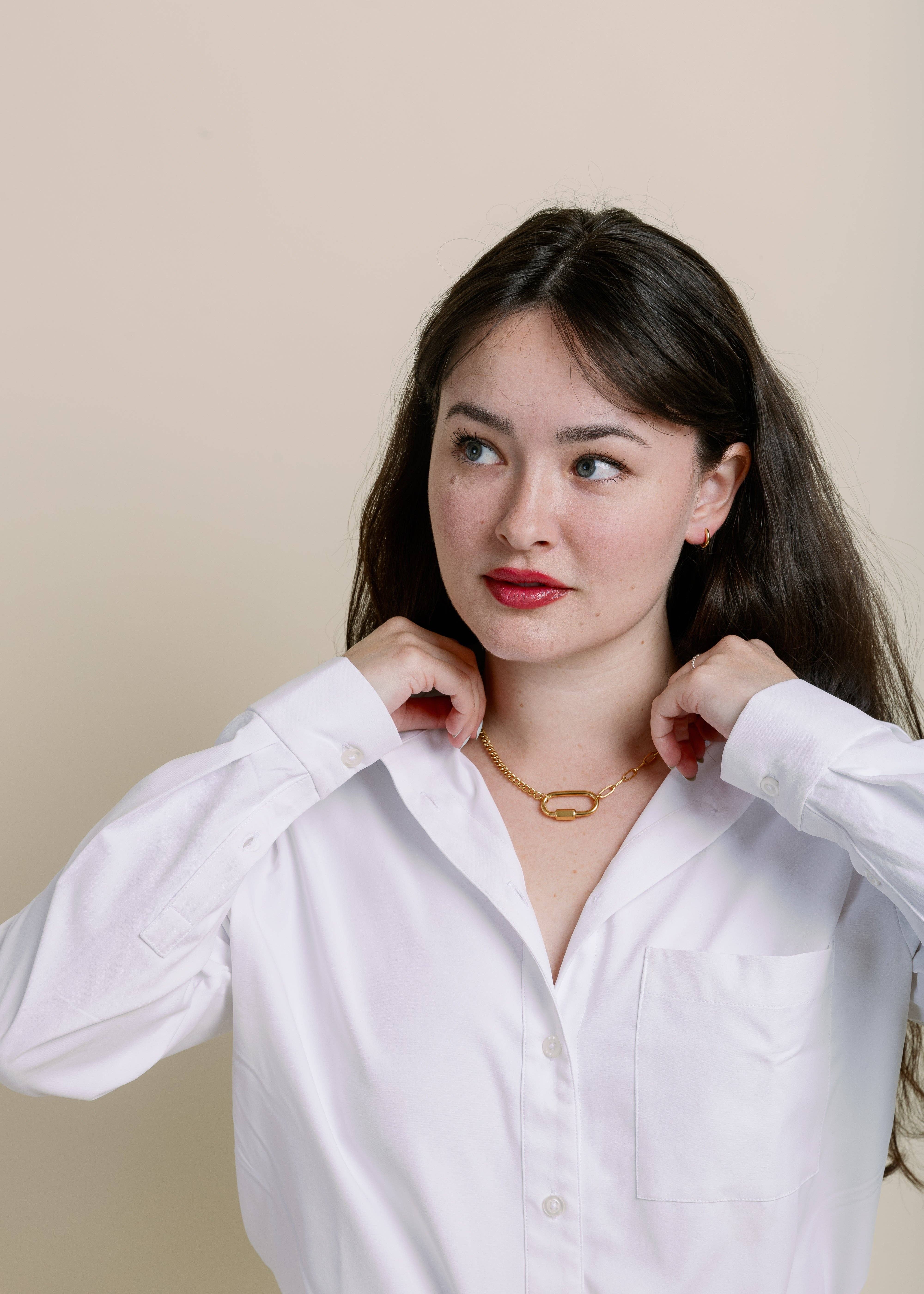 Guld Valentina halskæde for engroshandel på Faire3