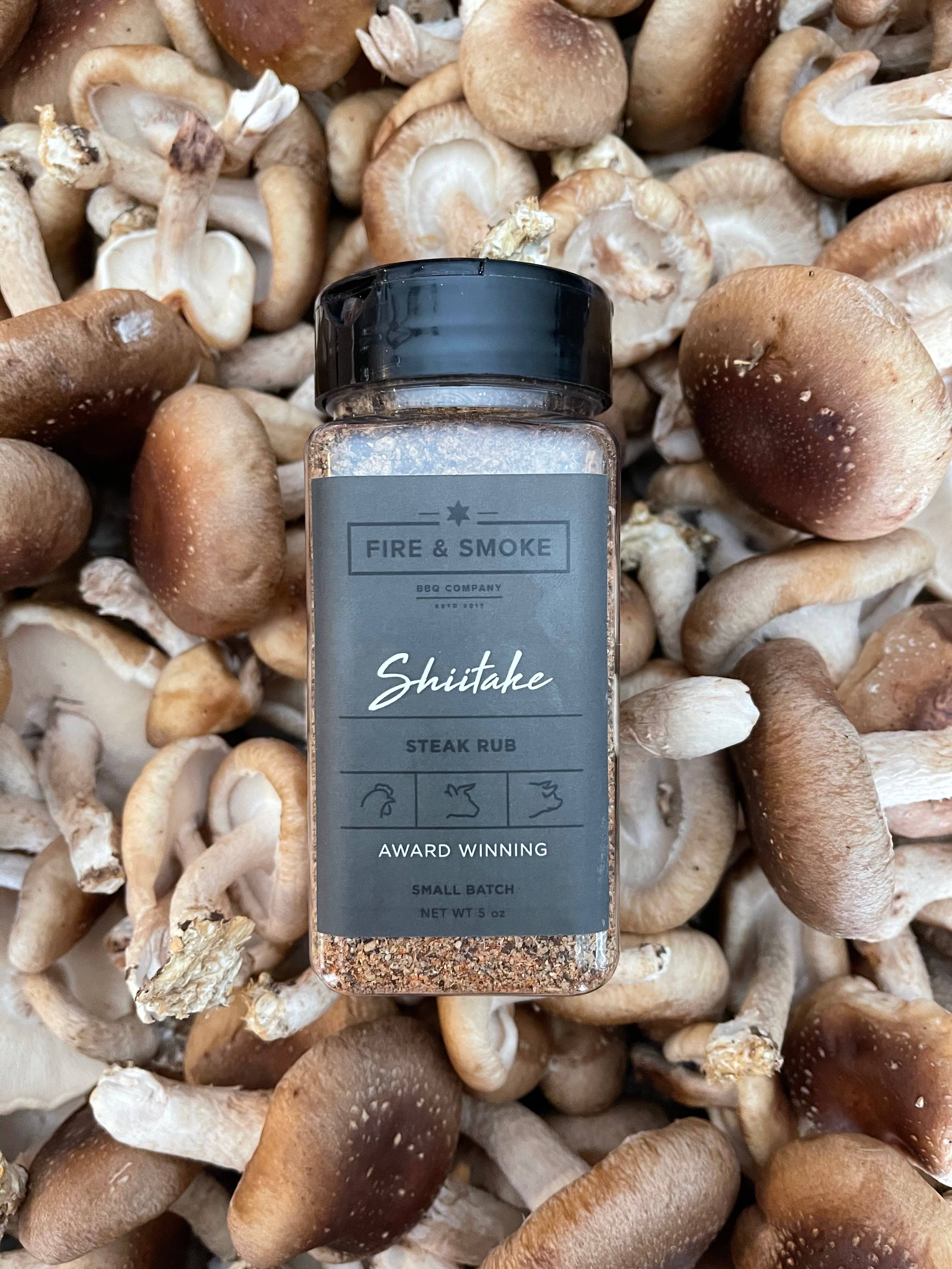 Fire & Smoke BBQ Company - Venta al por mayor Condimentos - Mezcla de especias para bistec con shiitake1