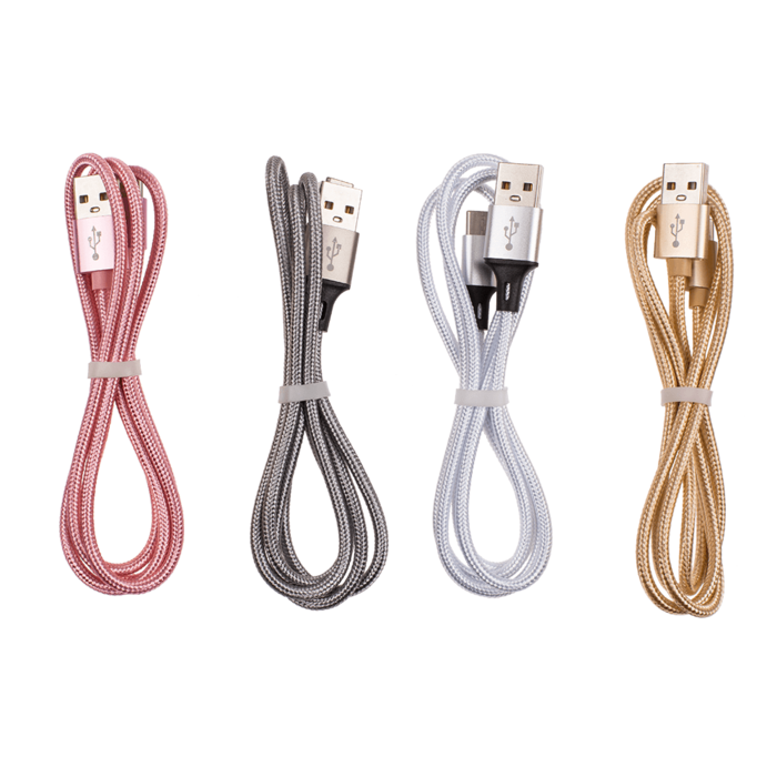 Out of the blue KG - Wholesale Charging Cable - USB data cable, Type iPhone, C & Micro ass.,2