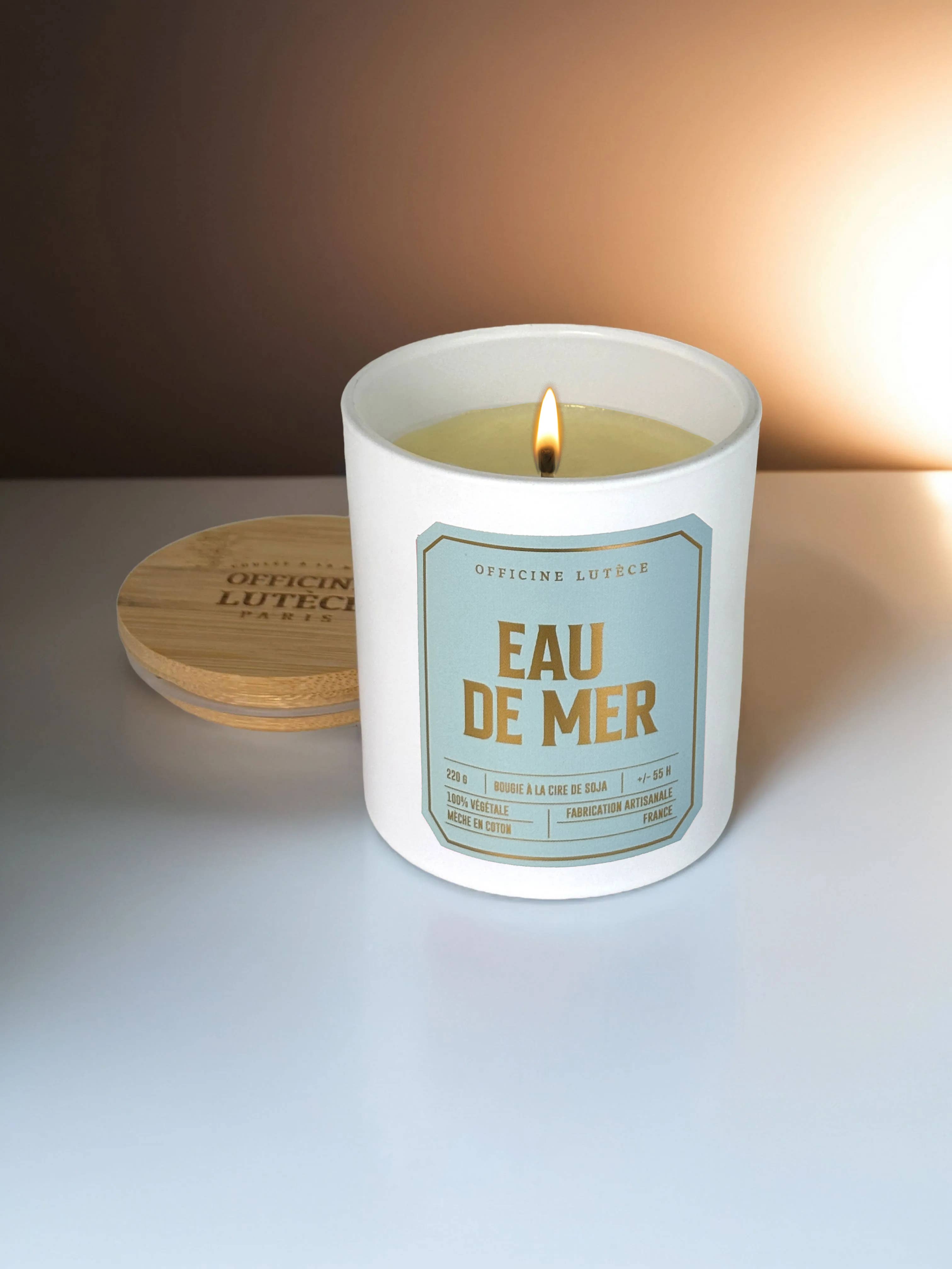 Officine Lutèce - Wholesale Jar/Filled Candle - Sea Water - Scented Candle5