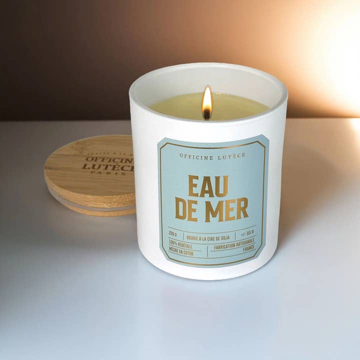 Officine Lutèce - Wholesale Jar/Filled Candle - Sea Water - Scented Candle5