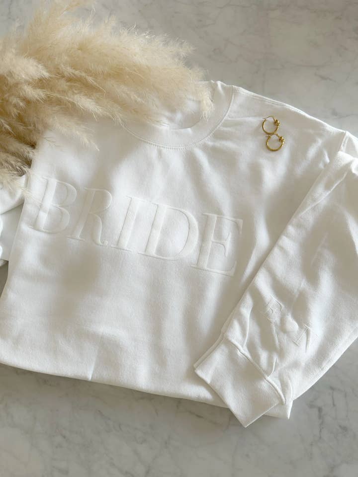 Happily chic Designs - Wholesale Graphic Sweatshirt - Women's - Bride Sweater