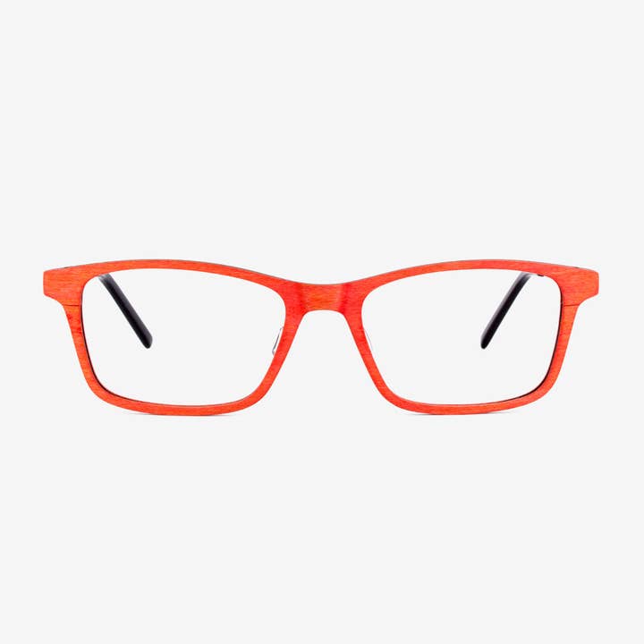 Brickell - Lunettes de vue en métal et bois pour la vente par Tommy Owens