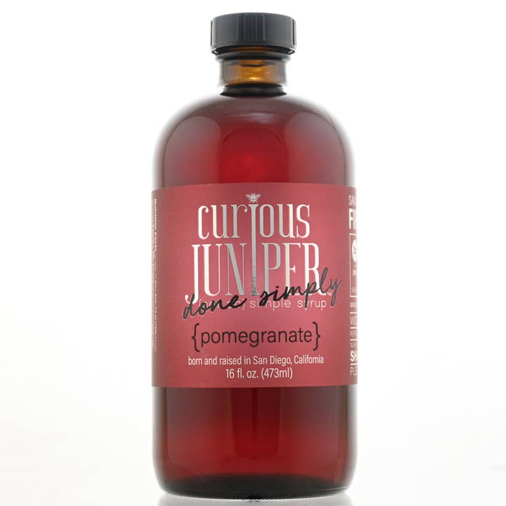 {grenade} « fait simplement » Curious Juniper pour la vente par Curious Juniper {not so} simple syrups